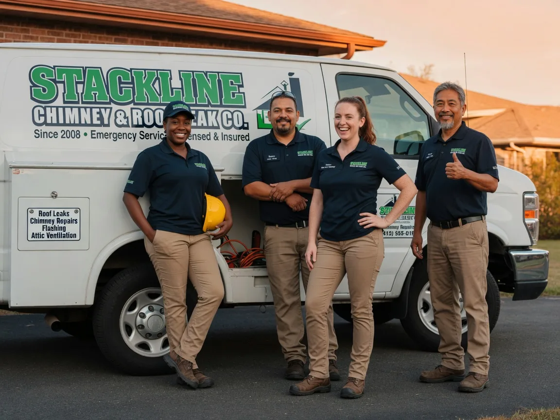 Chimney flashing repair company in Minot, ND